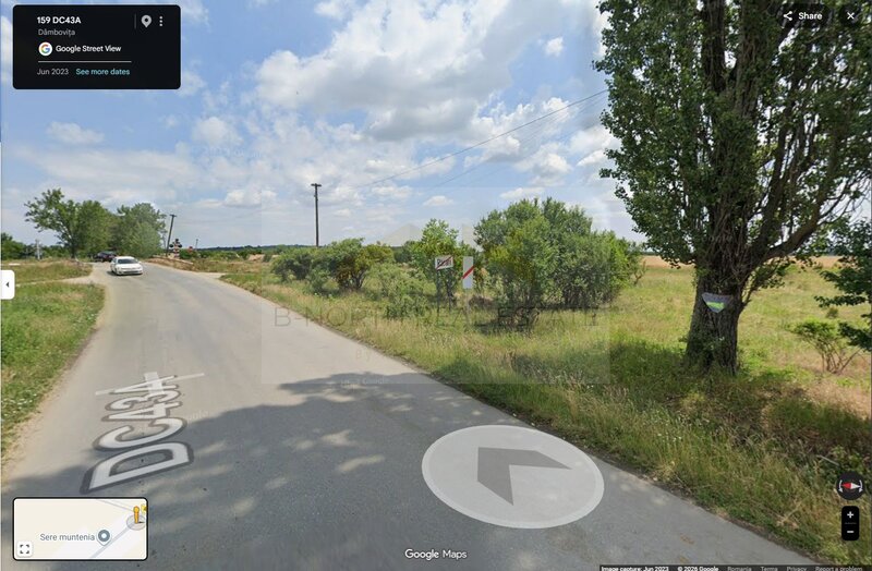 Terenuri de vanzare Racari, Dambovita | 540 mp si 640 mp | 26 euro/mp